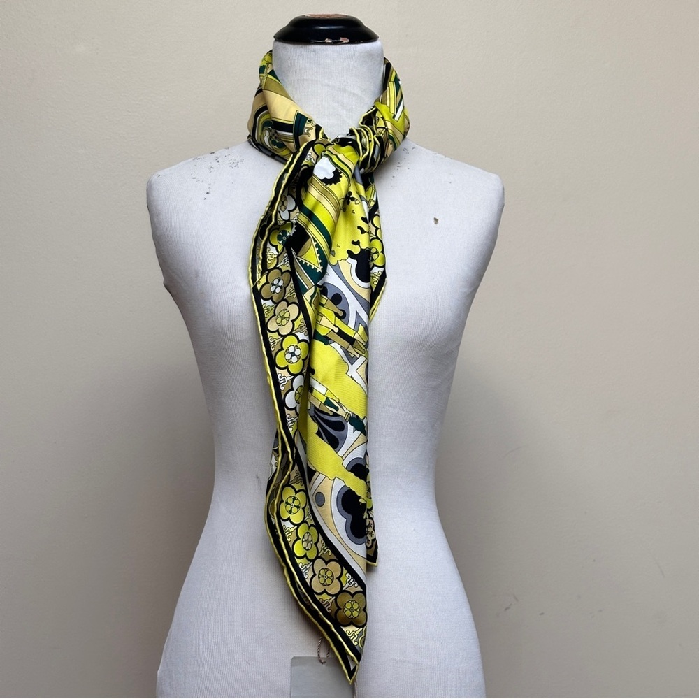 Emilio Pucci Cities of‎ the World Milan Duomo Silk Scarf Rare Collectible Print - Picture 3 of 13